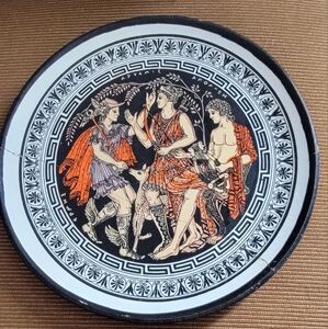 Decorative Grecian Plate
